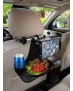 HRMOUNTPROTRAY: Correa soporte de iPad para el reposacabezas del coche (hasta iPad 11") con bandeja y posavasos.