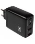 XA140: Cargador de corriente 4 en 1 de 100W. 2xUSB-C 100W Power Delivery + 2xUSB3.0 QC3.0