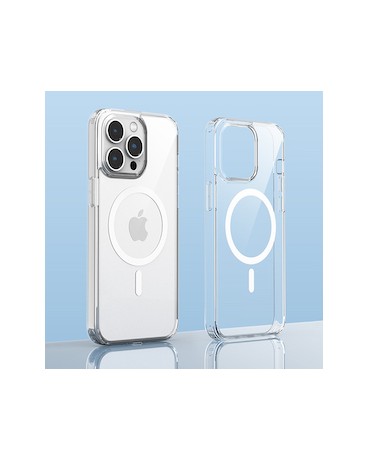 Pure Clear: Funda de TPU/PC para iPhone 15 Pro